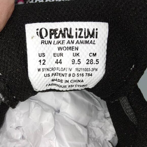 IQ Pearl Izumi Syncro Float IV Women's Pre-owned Gray Running Sneakers - sz. 12 - Picture 6 of 6